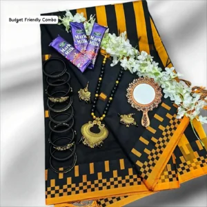 Budget Friendly  Saree Gift Box - সেরা দামে শাড়ি কম্বো অফার
