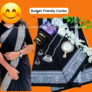 Budget Friendly Saree Gift Box - সেরা দামে শাড়ি কম্বো অফার